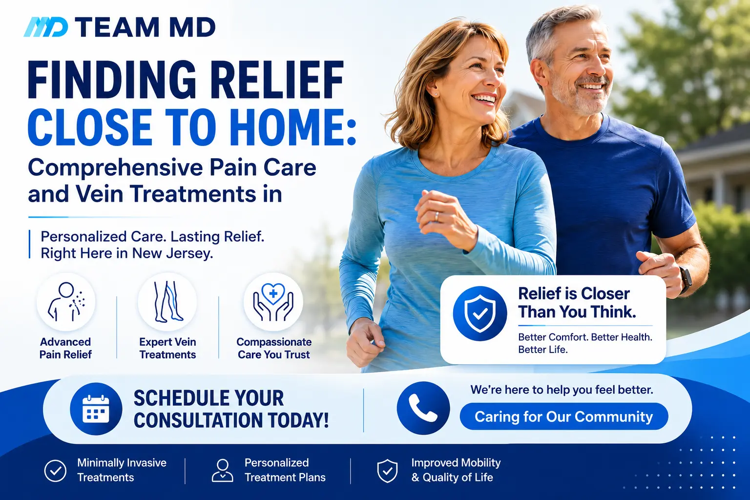 Pain Care & Vein Treatment Near You in New Jersey