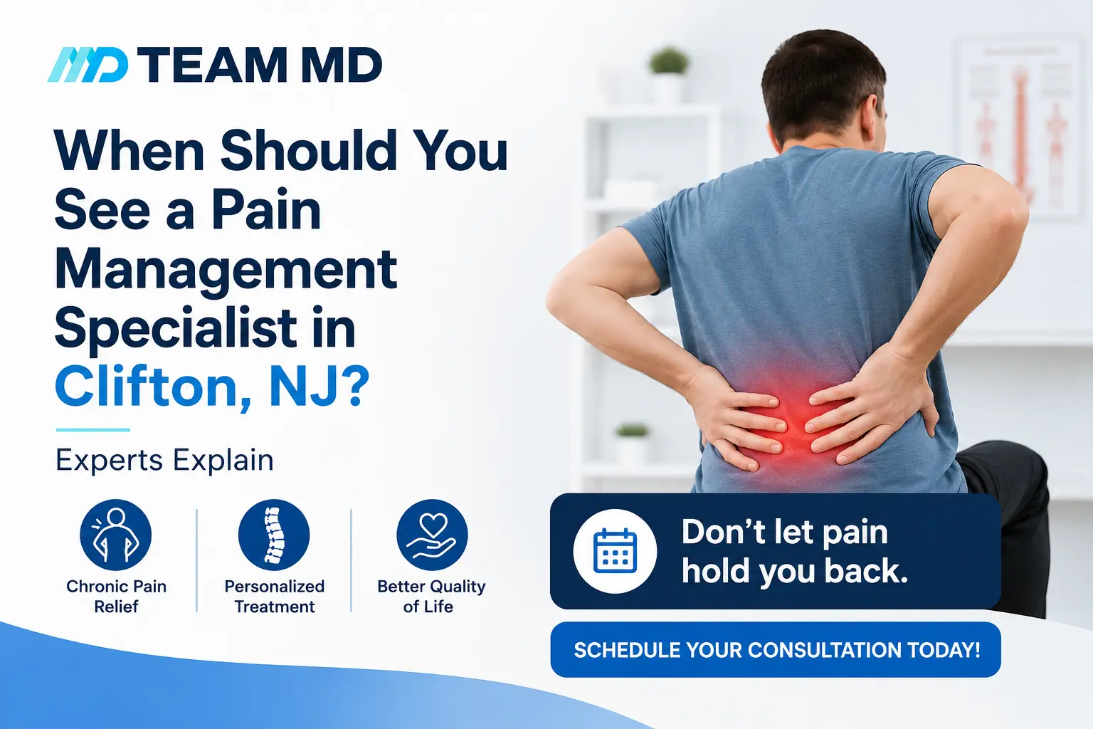Pain Management in Clifton, NJ, Pain management specialists near you
