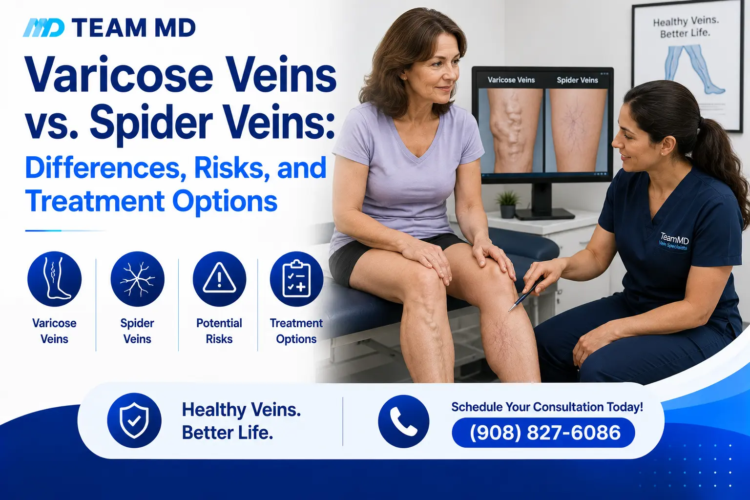Varicose Veins in NJ, Spider Veins in NJ