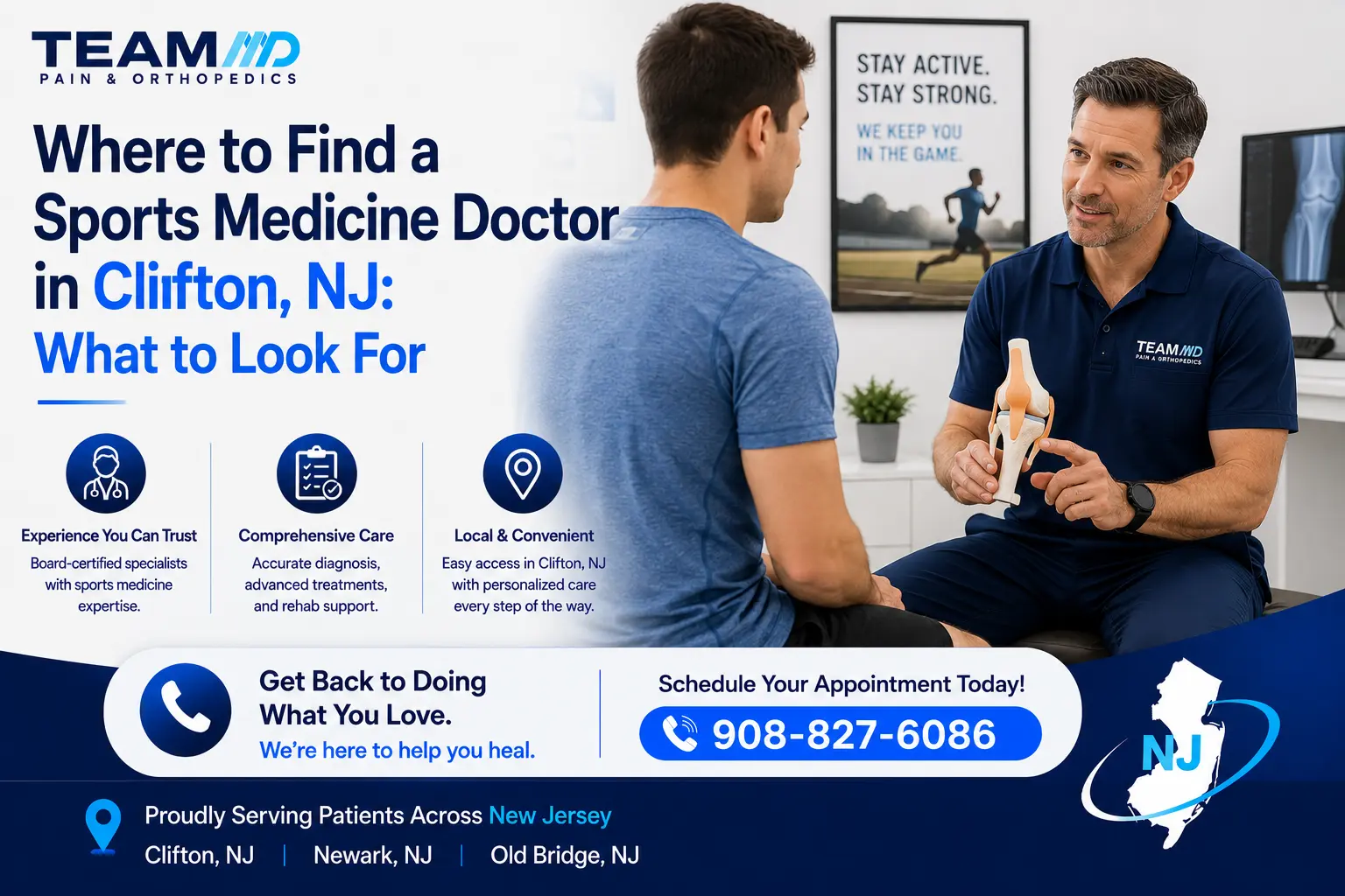 Sports Medicine in Clifton, NJ, Sports Medicine doctor near me