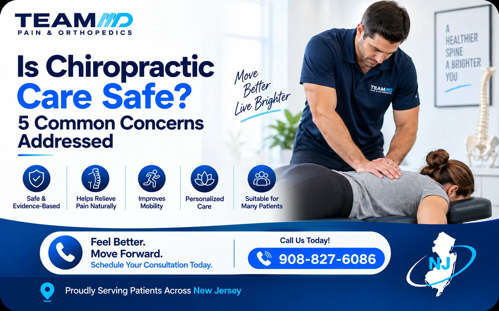 Chiropractic Care in Clifton NJ, Chiropractic Care near me