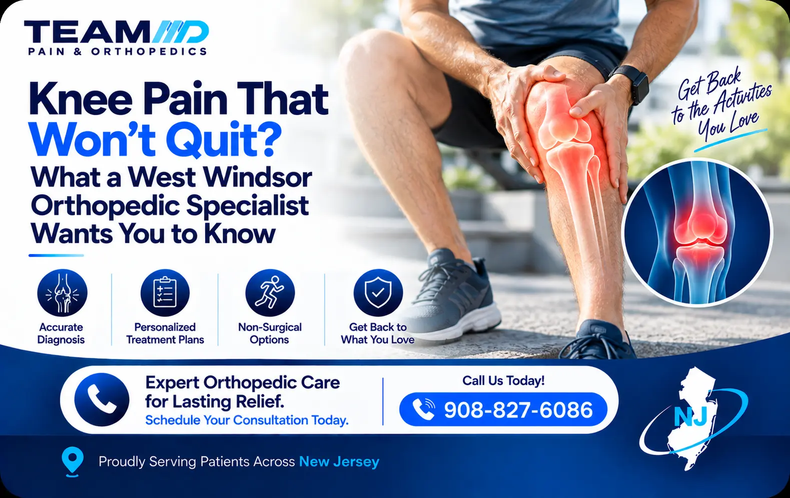 Orthopedic Care in West Windsor, NJ, Orthopedic Care near me
